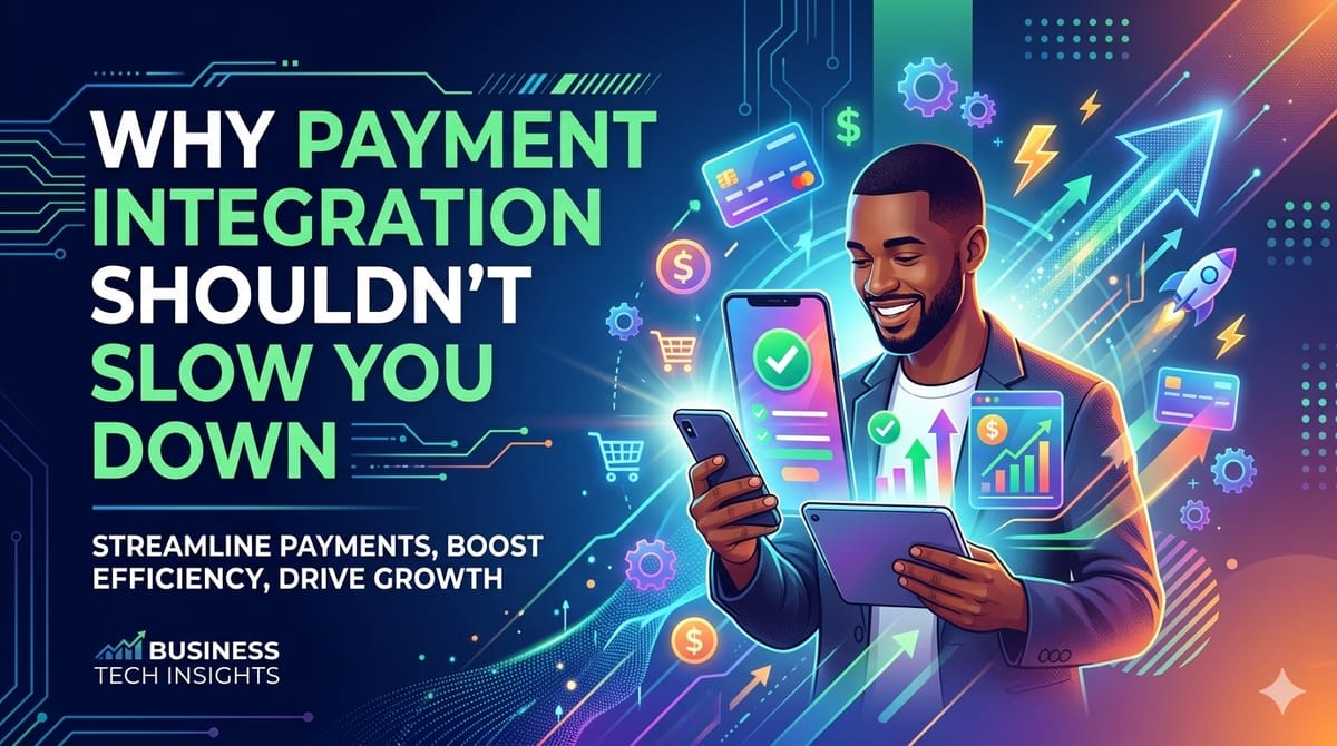 Why Payment Integration Shouldn’t Slow You Down